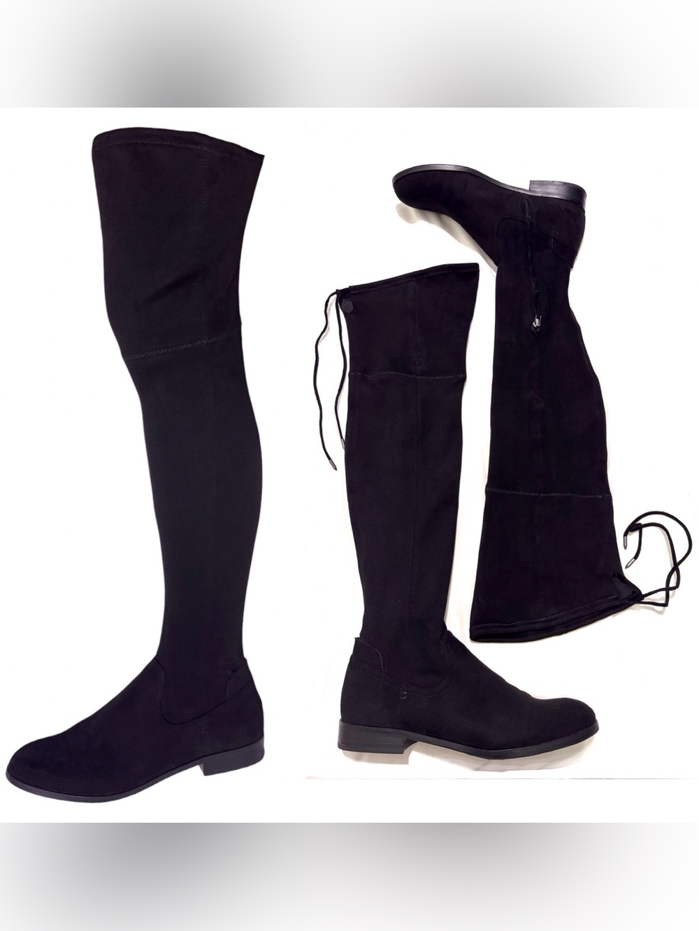 Dolce Vita Neely Over the Knee Boot Black Size 9.5